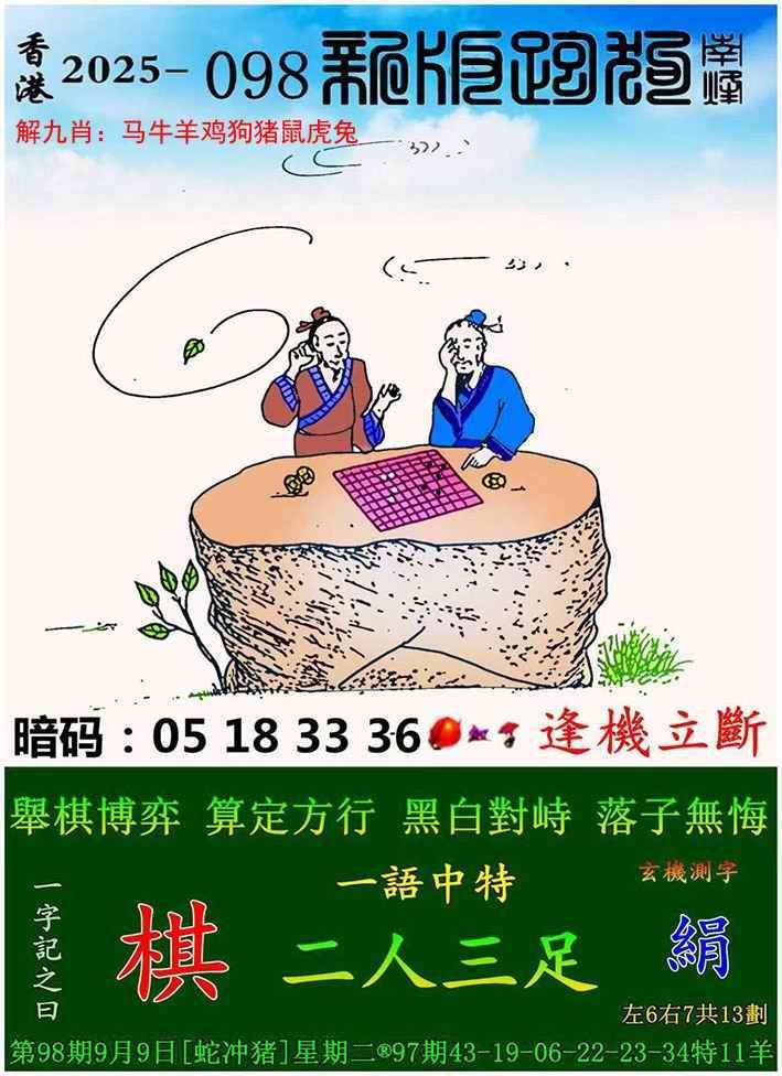 新版跑狗图