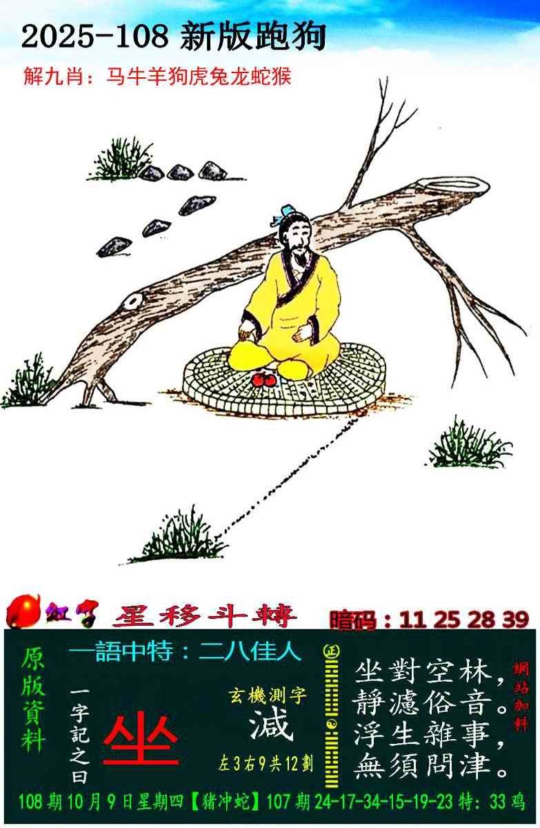 新版跑狗图